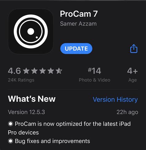 procam7苹果版免费下载