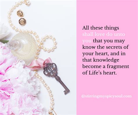 the secret of your heart