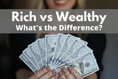 wealth和rich区别