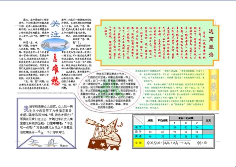 word图文混合排版例子